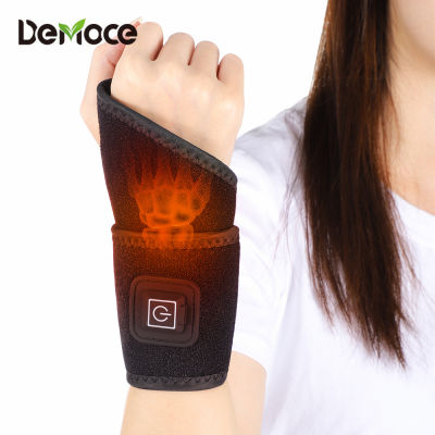 เครื่องทำความร้อนไฟฟ้าสายรัดข้อมือ Wormwood กระเป๋ากีฬาฟิตเนส Wrister Joint Care Hand Wrist Protection เครื่องทำความร้อน Br Heath Care