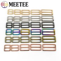 5/10pcs 20-50mm Bags Strap Buckles Metal Slider Tri Glide Adjust Belt Buckle for Webbing Shoes Clothes Leather Part Accessories