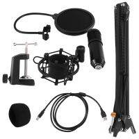 Condenser Microphone Bracket Suspension Microphone Kit Bm800 for Computer Live Recording