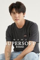 เสื้อยืด Memo Supersoft  Premium งานปัก รุ่น Square Tag  สินค้าลิขสิทธิ์แท้