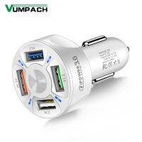 【Aishang electronic】Vumpach 48W Quick 7A 4พอร์ต USBChargeFast Charging11 XiaomiMobileCharger AdapterCar