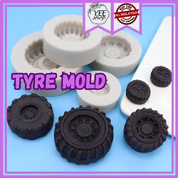 Amazon.com: SEWACC 4pcs Silicone Molds Car Tyre Baking Mold Silicone Baking  Mold Car Tyre Cake Mold DIY Baking Molds Car Tyre Fondant Mold Silicone  Fondant Molds to Bake Pink 4 Piece Set :