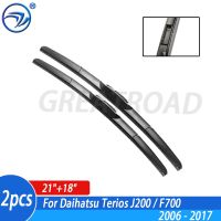 Wiper Front Wiper Blades For Daihatsu Terios J200 / F700 2006 - 2017 Windshield Windscreen Front Window 21"+18"