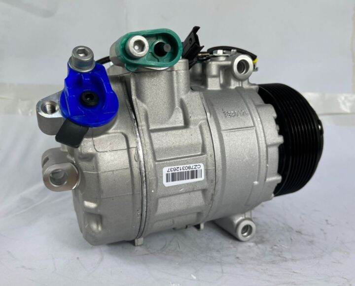 ลดแรง-ถูกสุด-การันตีคุณภาพ-ใหม่มือ1-compressor-bmw-f10-8pk-7seu17c-คอมเพรสเซอร์แอร์-บีเอ็ม-f10-2010-มูเลย์-8-ร่อง-คอมแอร์รถยนต์