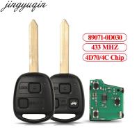 Fkam jingzwiin 3ชิ้น23ปุ่มระยะไกลปลุกรถ Key FOB 433เมกะเฮิร์ตซ์4D704C ชิปสำหรับโตโยต้า Avensis 2003-2007 Yaris 2003-2010 89071-0D030 lamcia