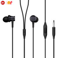 ของแท้ Xiaomi Earphone In-Ear Headphones Basic หูฟังตัดเสียงรบกวน 3.5mm ชุดหูฟังแบบมีสาย mi