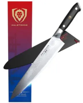 Dalstrong - Pitmaster BBQ & Meat Knife - 8 inch - Shogun Series - Forked Tip & Bottle Opener - Japanese AUS-10V Super Steel - w/Sheath