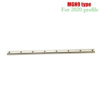 1pcs Voron MGN9 Linear Rail Fixing Aluminum Bar for 2020 Aluminum Profile  DIY Voron 3D Printer Parts Hand Tool Parts Accessories