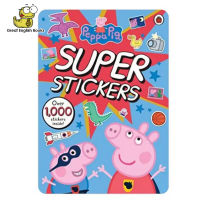 (In Stock) พร้อมส่ง  สมุดสติ๊กเกอร์ Peppa Pig Super Stickers Activity Book 1000 ชิ้น สินค้าขายดีใน amazon