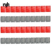 40 pcs / set 20 pcs Curved Surface Mount Base + 20 pcs 3 M Adhesive For Gopro Hero 9 8 7 6 5 4 3 + for Xiaomi Yi for SJ4000