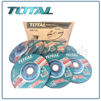 TOTAL ใบเจียร์หนา 1 กล่อง 25 แผ่น / แผ่นเจียร์ 4 นิ้ว หนา 6 มม. ขนาด (100 x 6 x 16) ( Grinding Disc ) รุ่น TAC2231001