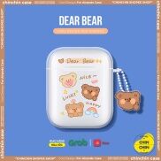 Vỏ Airpod 1 2 Pro Nhựa Dẻo Trong Suốt Hình Space Man Case Airpods Hoạt