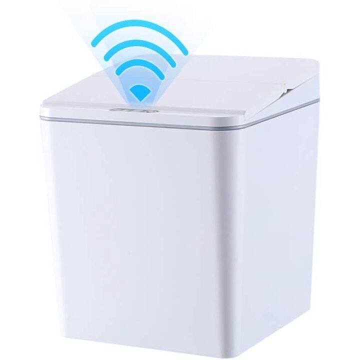 Mini Automatic Trash Can for Car Desktop Kitchen Small Pressless