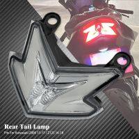 ไฟ LED ติดไฟท้ายสัญญาณเลี้ยวเบรคท้ายรถมอเตอร์ไซค์สำหรับ Kawasaki Z125 2013-2022 Z800 ZX6R 2013-2016