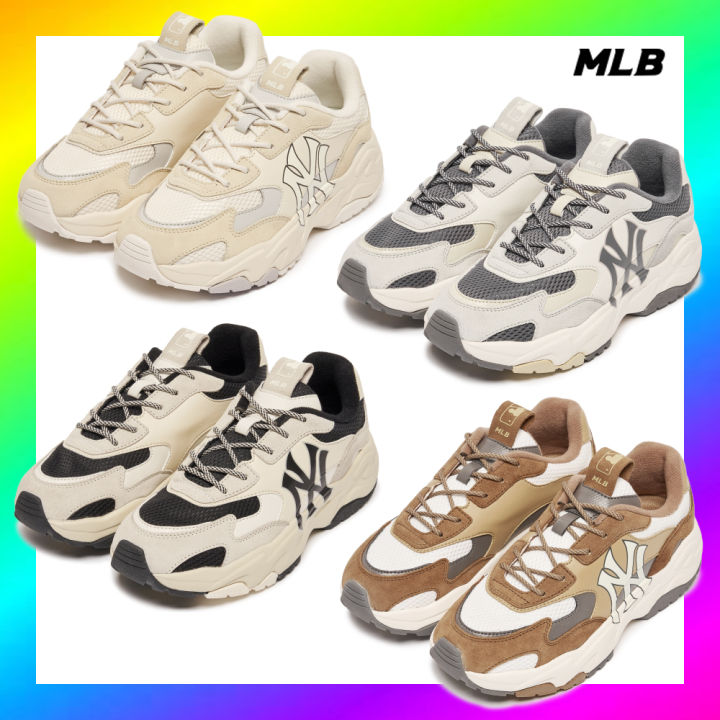 MLB Korea Unisex Sneakers Shoes Bigball Chunky Lite SD 4Colors