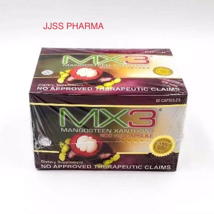 MX3 Mangosteen Capsule 30pcs Lazada PH