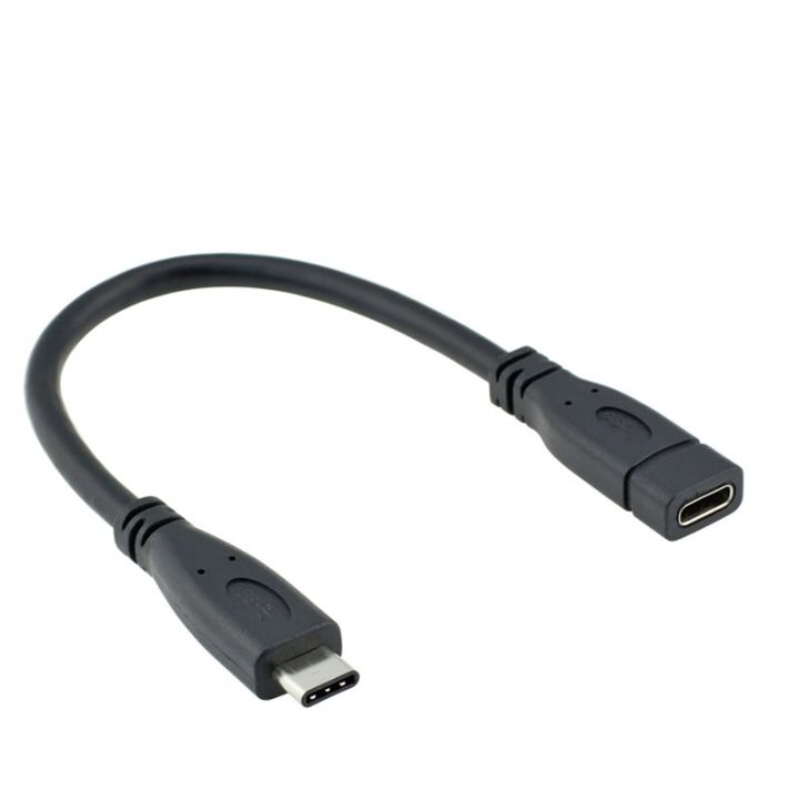 สายต่อขยายสัญญาณ-usb-3-1-gen-2-pd-ชาร์จเร็ว10gbps-dp-veo-สายหูฟังสำหรับโทรศัพท์-gopro-vr-usb-type-c-extender