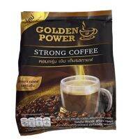 กาแฟ โกลเด้น เพาเวอร์ สตรอง คอฟฟี่ Golden Power Strong Coffee 600g 1แพค/จำนวน 30 ซอง ราคาพิเศษ สินค้าพร้อมส่ง