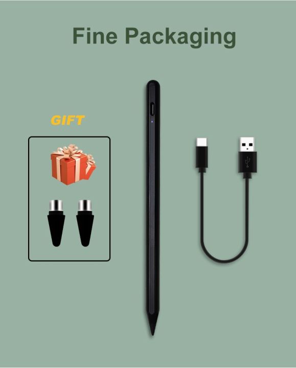 ปากกา-stylus-สากลเหมาะสำหรับปากกา-apple-ipad-แบบชาร์จไฟได้เหมาะสำหรับ-huawei-ที่เหมาะกับ-xiaomi-redmi-samsung-แท็บเล็ต-โทรศัพท์ส่วนใหญ่