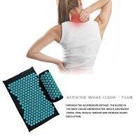 Acupuncture Massage Cushion Pillow Yoga Mat Muscle Tension Spike Pad Body Head Relieved Stress Pain Massager for Yoga