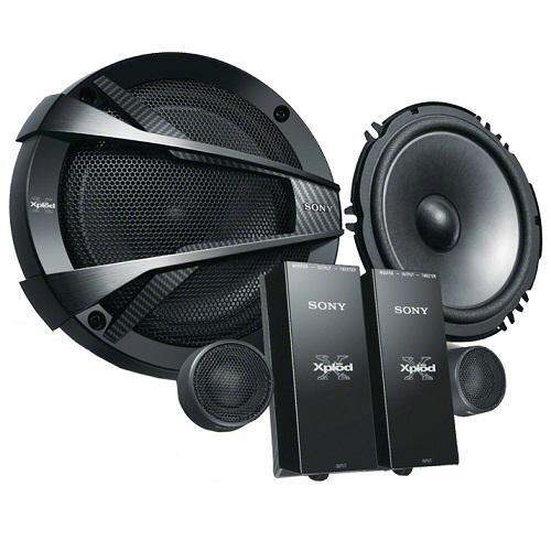 Sony XSXB1621C 16cm (6” 1/2) 2Way Component Speaker System (Black