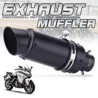 36-51mm Universal Motorcycle Exhaust SC Muffler Racing GP-Project Escape Moto Scooter Exhaust With DB killer MT07 MT09 R1 R3 R6