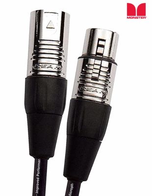 Monster CLAS-M-30 สายไมค์ สาย XLR ยาว 30 ฟุต (9 เมตร) หัว XLR ทั้งสองด้าน (Classic Microphone Cable 30ft)