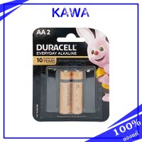 Duracell Everyday Alkaline ถ่านอัลคาไลน์ AA แพ็ค 2 ก้อน