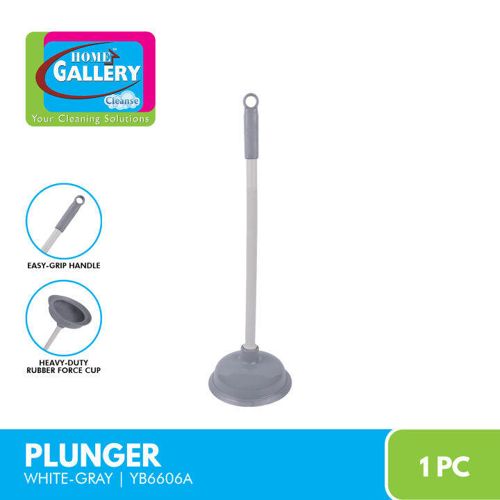 Home Gallery Toilet Plunger Powerful Suction Clears Clogged Toilets