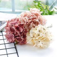 【hot】✴  European Hydrangea Artificial Flowers Branch for Vases Accessories Wedding Garden Material Fake