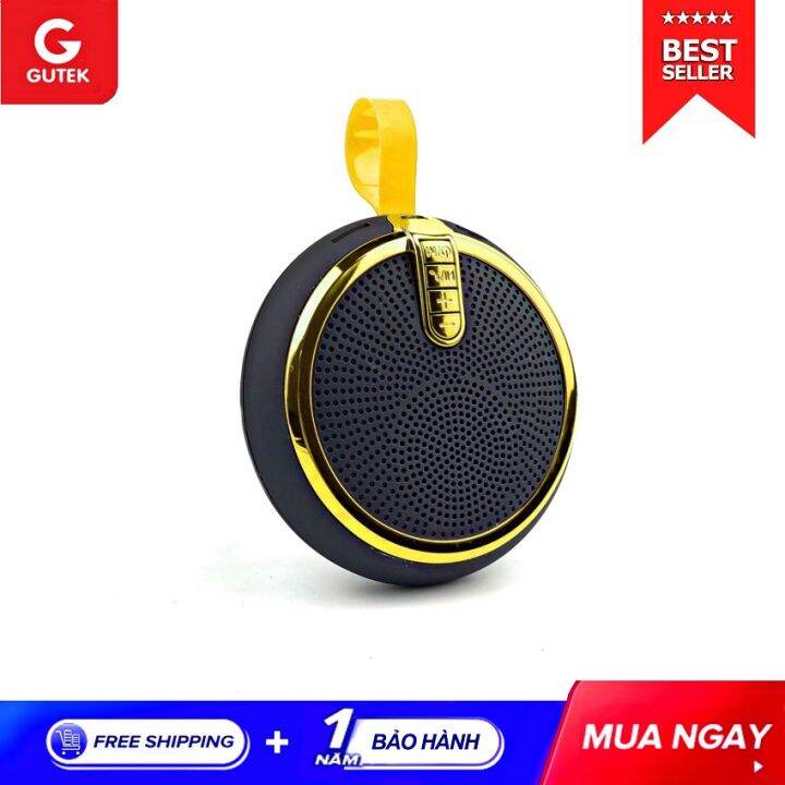 Mini Bluetooth Speaker GUTEK BS119, Compact Compact Design, Portable  Wireless Speaker Good Music Player, Super Bass, Support TF Card Connection, Fm  Radio And  Port, Many Colors 