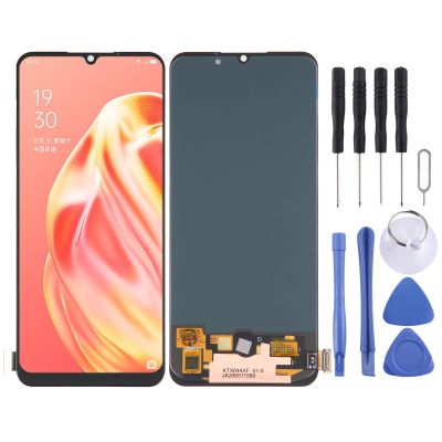 หน้าจอ LCD โอแอลสำหรับ OPPO Reno3 4G / Reno3 5G/Reno3เยาวชน/A91/F15 / F17 / A73 4G/ค้นหา X2 Lite ด้วย Digitizer ประกอบเต็มตัวเครื่อง