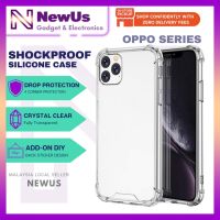 【Great. Cell phone case】  เคสใส Oppo A53 A54 A57 A71 A73 A74 A76 A77 A78 5G A83 A92 A93 A95 A96 4G ฝากรอบกันกระแทก