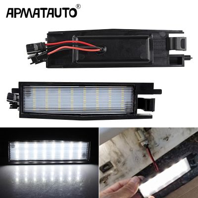 2ชิ้นไฟสำหรับโตโยต้าหมายเลขป้ายทะเบียนรถ LED Rav4 MK3/Aygo Yaris Corolla Scion Im Hatchback Auris Avalon Vanguard Camry Solara