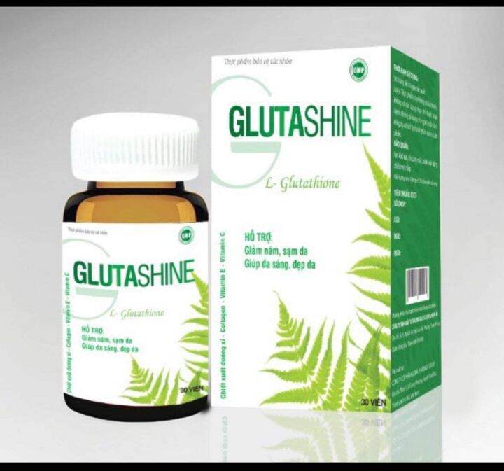 Glutashine L-gluthathione 30 Capsules For Whitening 