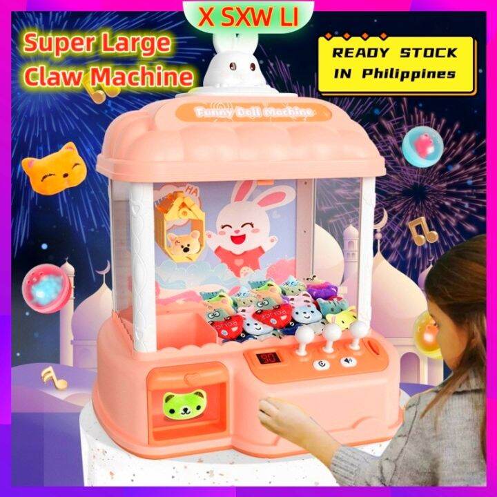 Kid Large Claw Machine Electric Clip Doll Machine Game Machine Children