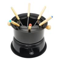 Chocolate Fondue Maker Set Multifunction Carbon Steel Ice Cream Chocolate Cheese Hot Pot Melting Pot Fondue Set