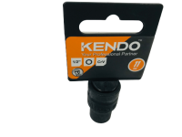 KENDO 16944 ลูกบ๊อกลมสั้น(มิล)1/2"-6P-11mm.