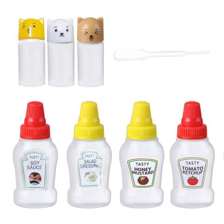 Portable Sauce Bottle Mini Sauce Bottle Portable and Exquisite