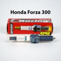 หัวเทียน BRISK PREMIUM ZS ไร้เขี้ยว Honda Forza 300 Spark Plug (SZ21RC) รองรับเฉพาะเบนซิน 95 Made in EU