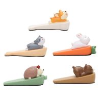 Cute Door Stopper  Bumpers Non  Heavy Duty Anti-Pinch PVC Animal Shape Wedge Door Stop Doorstop for Door Clearance Family Decorative Door Stops