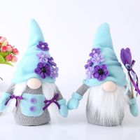 Boy/Girl Faceless Doll Flower Goblin Dwarf Gnomes Ornaments Desktop Window Figurines Standing Dolls Toy Kids Gifts Home Decor