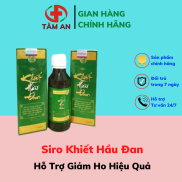 Khiết hầu đan siro- Hỗ trợ viêm họng hạt, viêm amidan, ho đờm, ho khan