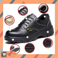 รองเท้าเซฟตี้ safety shoes หัวเหล็ก รองเท้าหัวเหล็ก รองเท้าใส่ทำงาน รองเท้าช่าง Bestsale รุ่นS014