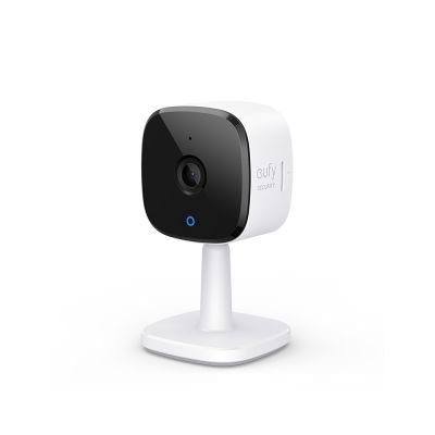 2022 Eufy Security 2K Indoor Cam, Plug-in Security Indoor Camera with Wi-Fi, Human and AI, Works with Voice Assistants,