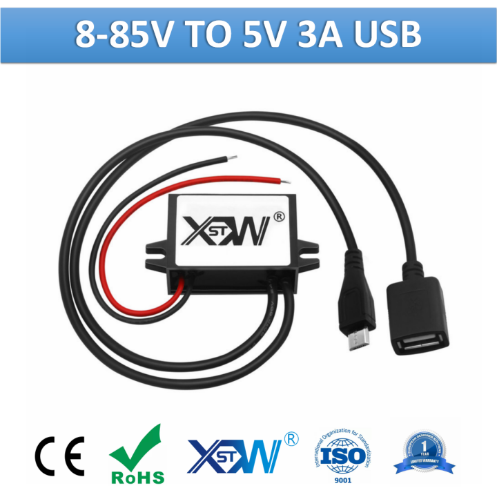 XWST DC DC 12V 24V 36V 48V 60V 72V 80V to 5V Output 885V to 5Volts
