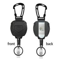 Safety Buckle Safe Rebound Multifunctional Mountaineering Keychain Use Clip