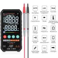 FY107A FY107B FY107C  Professional 6000 Counts Digital Multimeter 1000V AC DC Voltage Meter Ohm Hz NCV Live  F Duty Multimetro Electrical Trade Tools