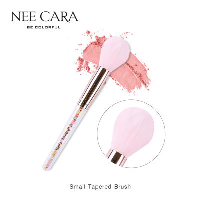 NEE CARA นีคาร่า แปรงแต่งหน้า ปัดแก้ม พุ่มทรงไข่ แปรงหัวใจ N914 HEART BRUSH SMALL TAPERED BRUSH