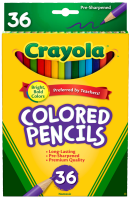 Crayola สีไม้ไร้สารพิษ 36 สี (Crayola 36 Ct. Colored Pencils)